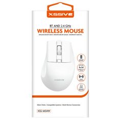 Souris sans fil XSSIVE XSS-MS4W - Blanc | Smarty Paris 18e